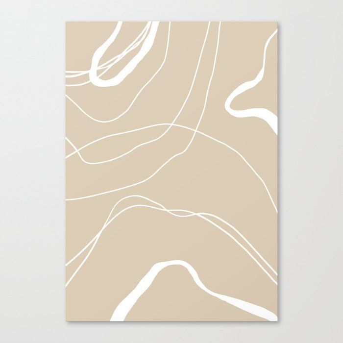 Minimalistic Lines Canvas Print — view 1